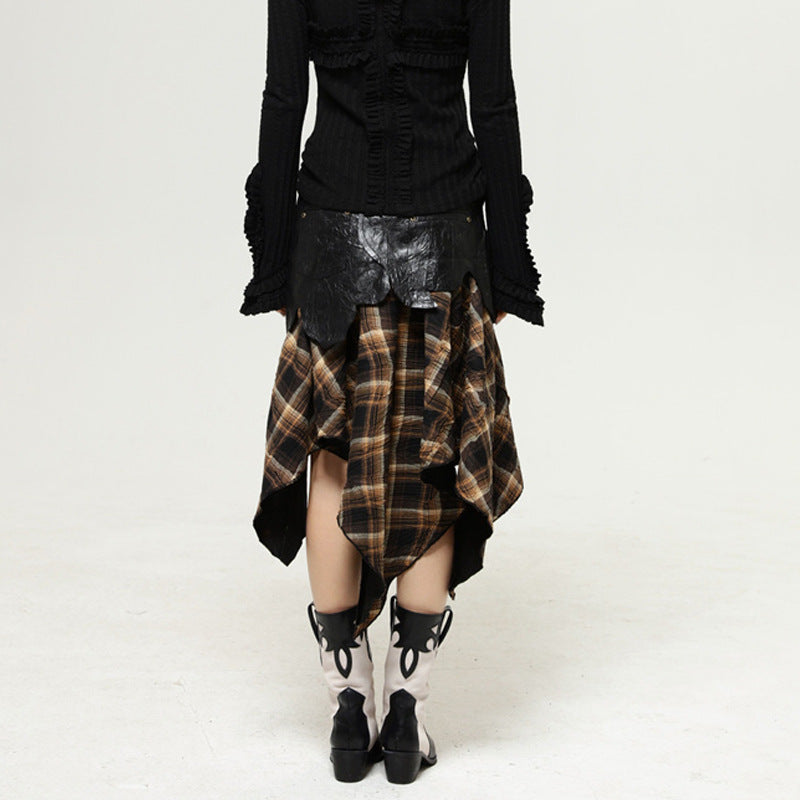 Plaid skirt