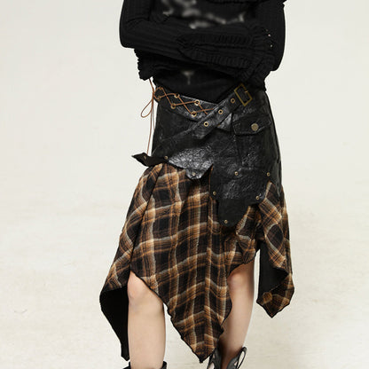 Plaid skirt