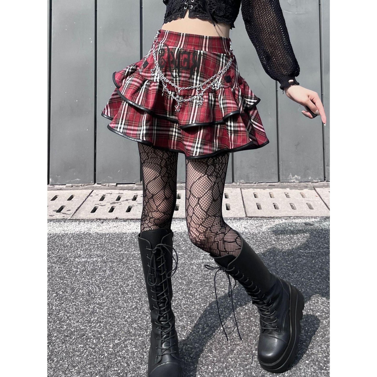Plaid Skirt