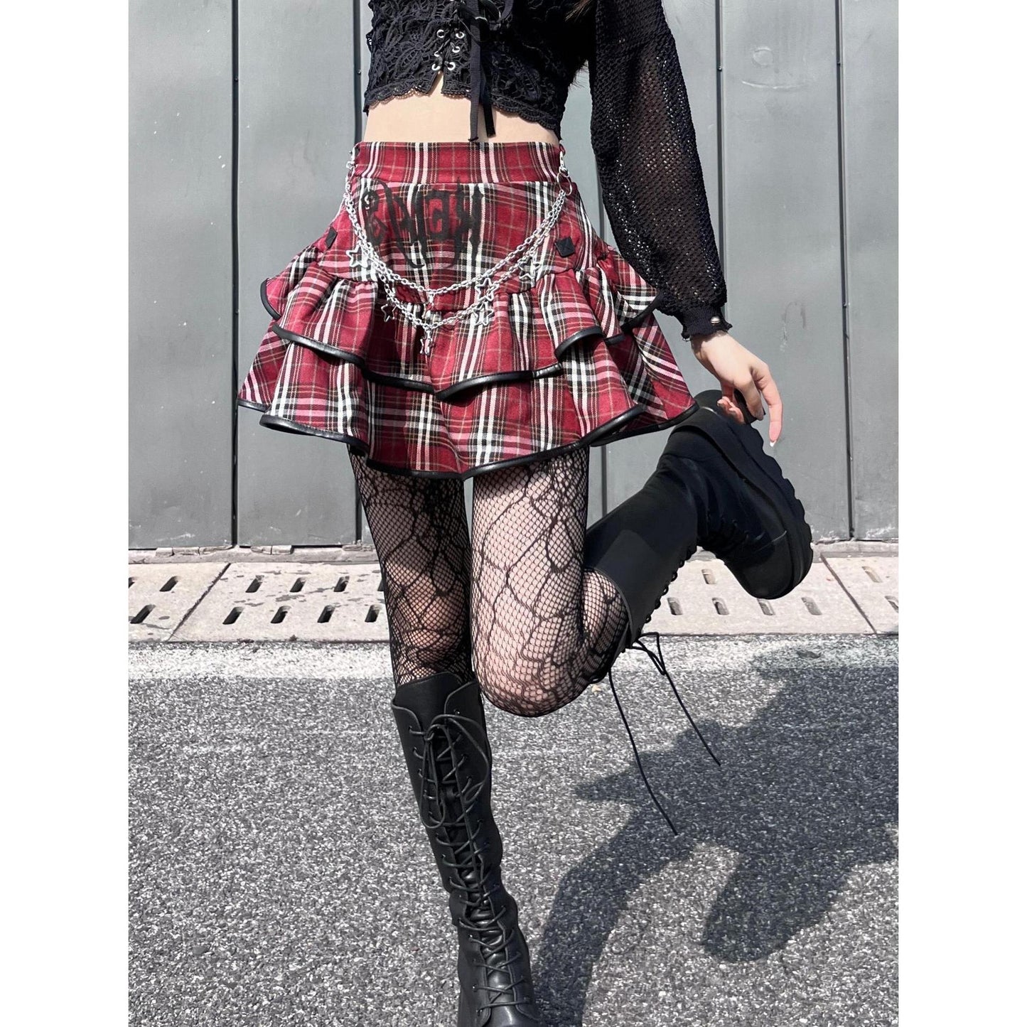 Plaid Skirt