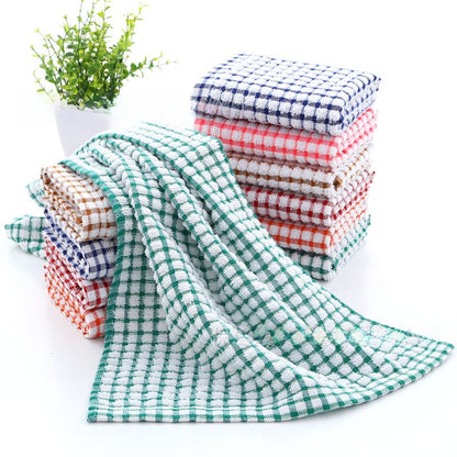 Plaid small towel