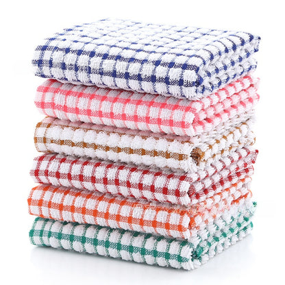 Plaid small towel