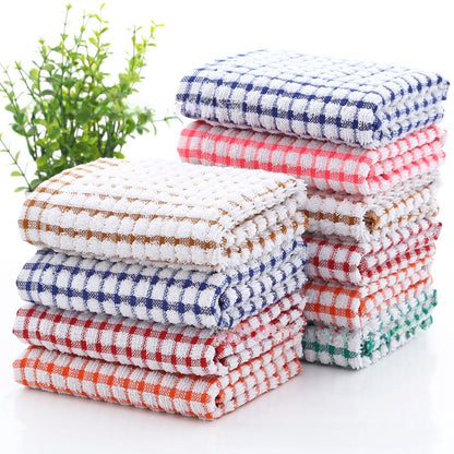 Plaid small towel