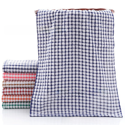 Plaid small towel