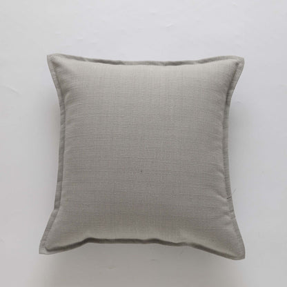 Plain-colored linen pillowcase