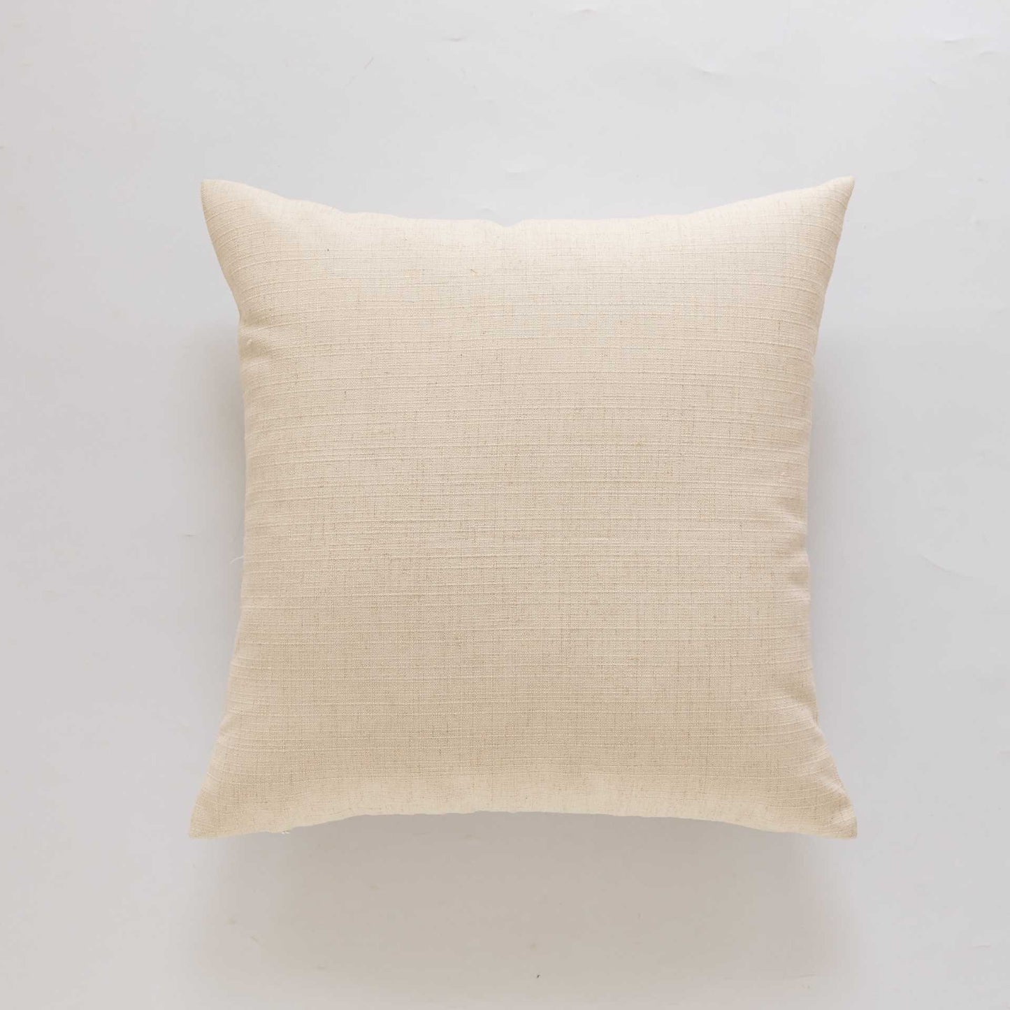 Plain-colored linen pillowcase