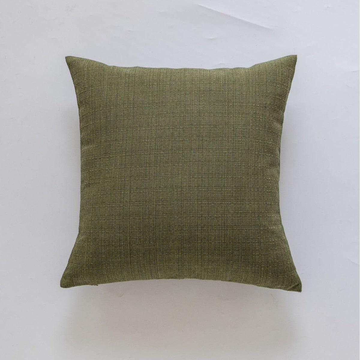 Plain-colored linen pillowcase