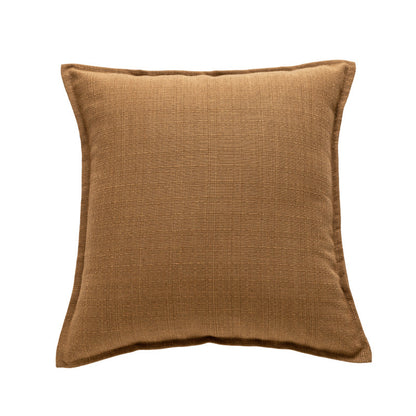 Plain-colored linen pillowcase
