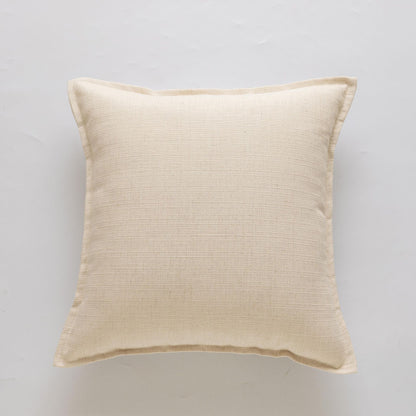 Plain-colored linen pillowcase
