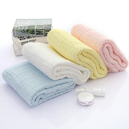 Plain Gauze Baby Bath Towel