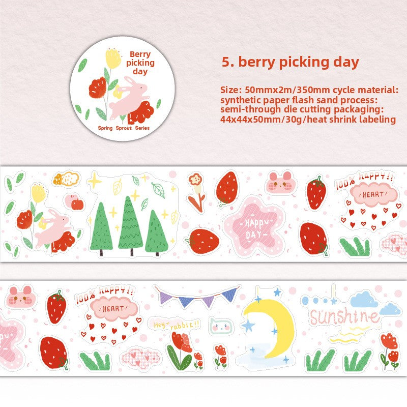Planner material stickers