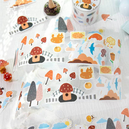 Planner material stickers