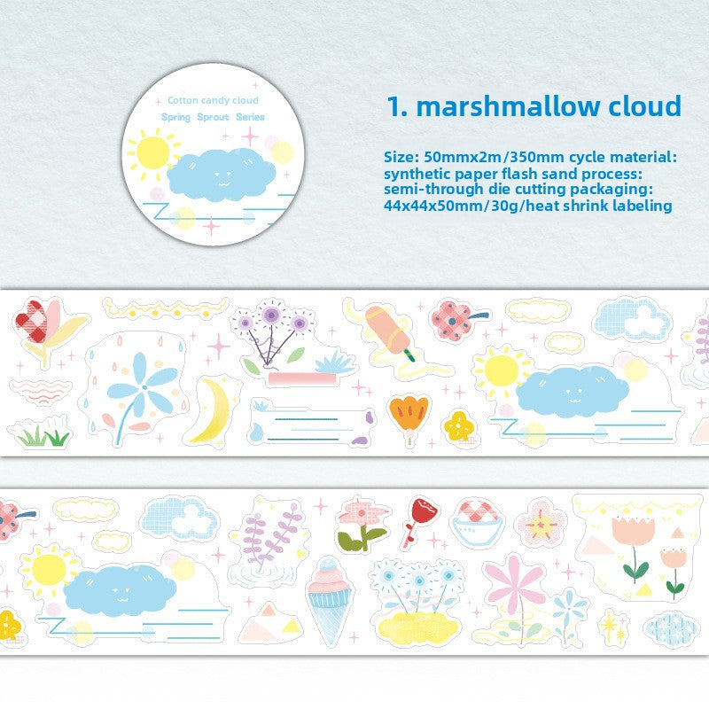 Planner material stickers