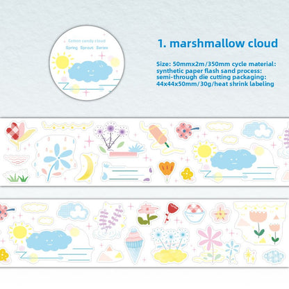 Planner material stickers