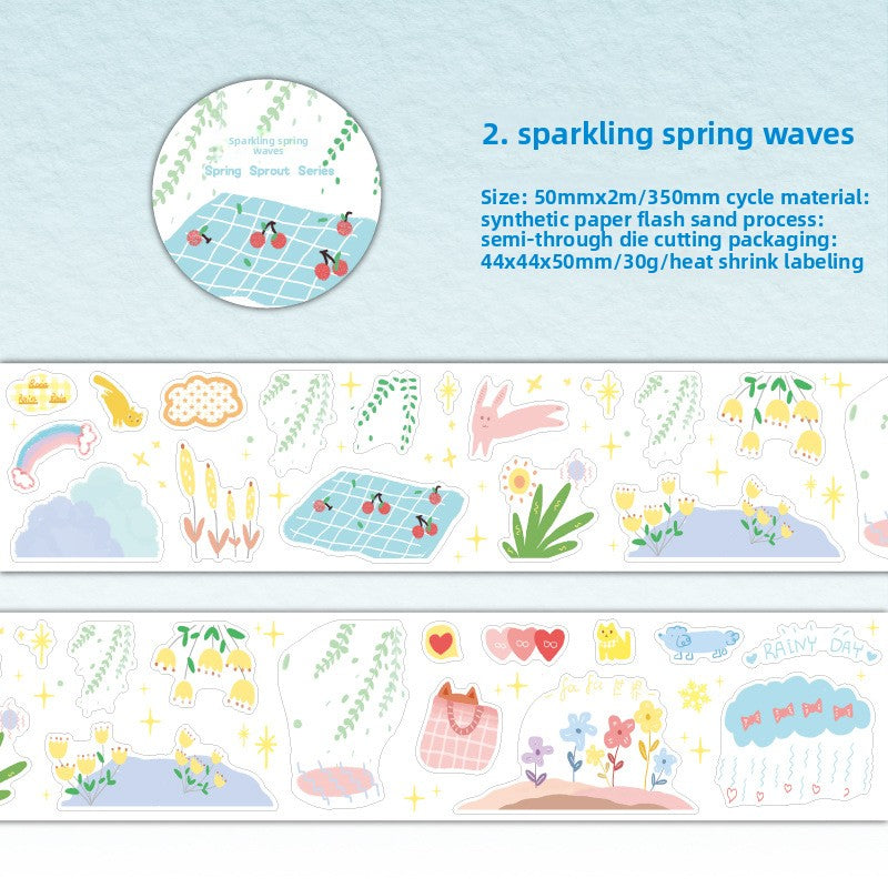 Planner material stickers