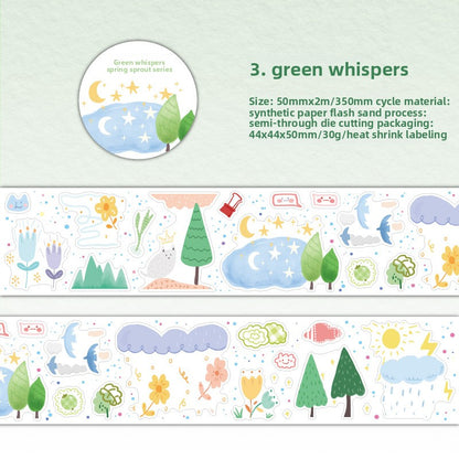 Planner material stickers
