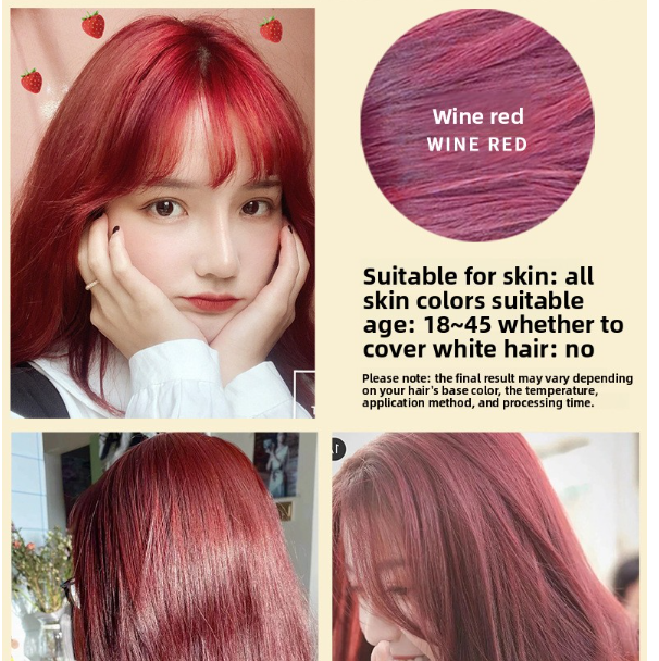 Plant-Based Bubble Hair Dye for Gray Coverage