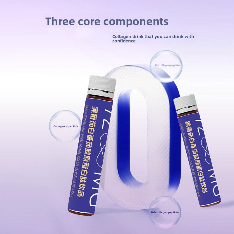Plant-Based Collagen Peptide Tomato Blend Beverage