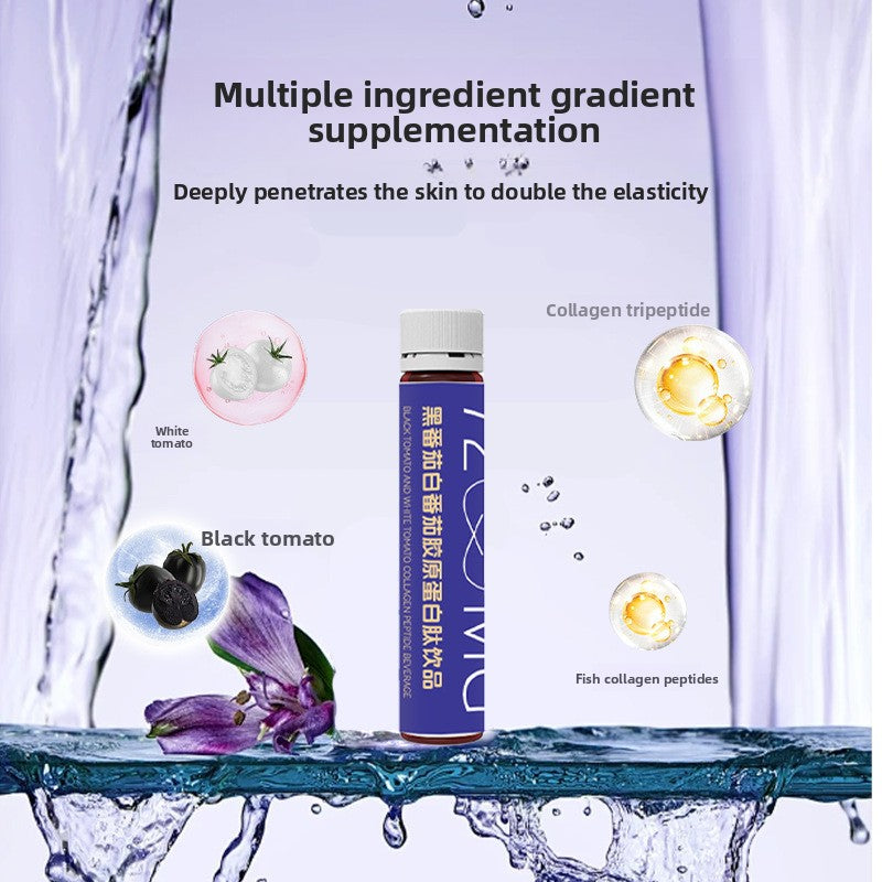 Plant-Based Collagen Peptide Tomato Blend Beverage