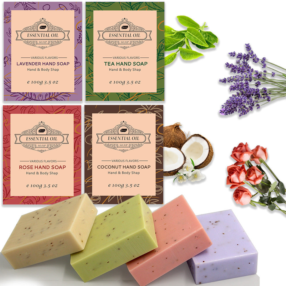 Plant-based handmade essential oil soap