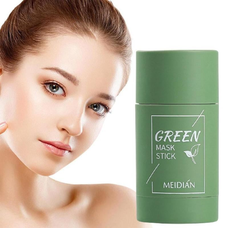 Plant-based solid facial mask stick