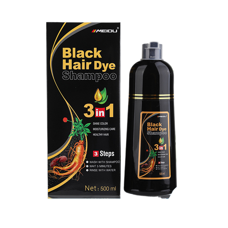 Plant-Based Temporary Hair Dye Cream
