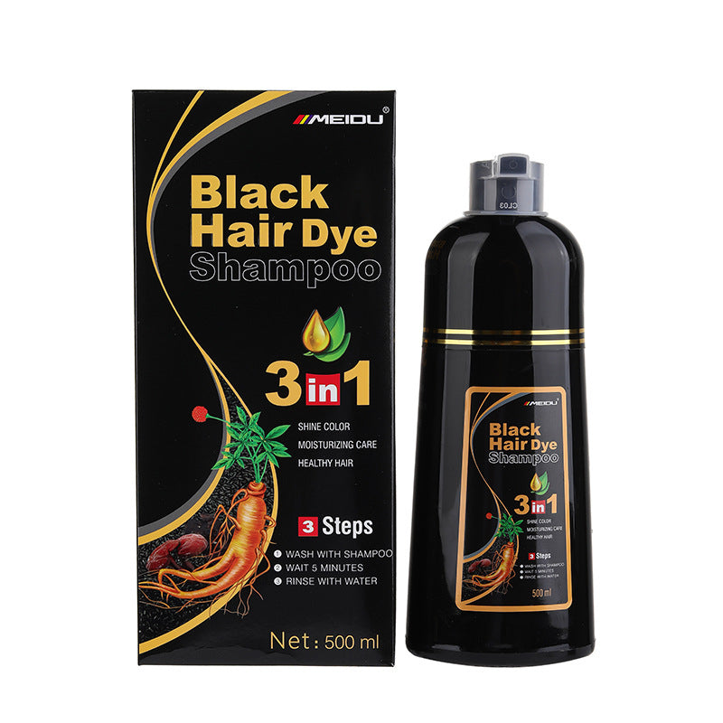 Plant-Based Temporary Hair Dye Cream