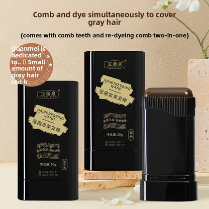 Plant-Based Temporary Hair Dye Stick