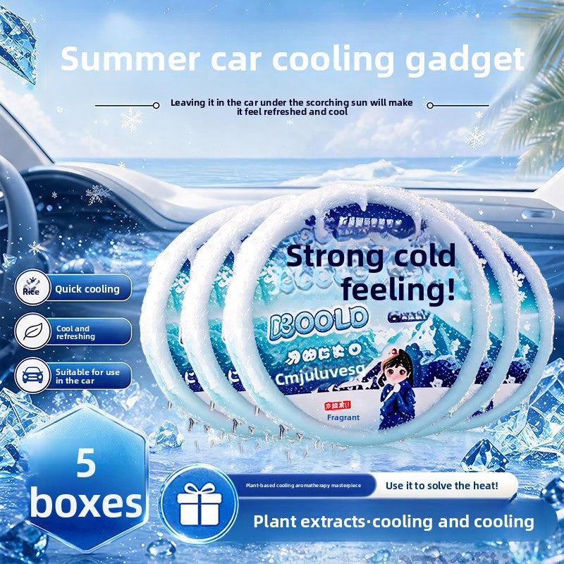 Plant Design Cooling Hanging Ornament