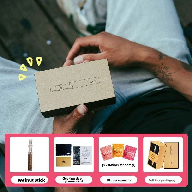 Plant essential oil filter cartridge fruit-flavored inhaler stick