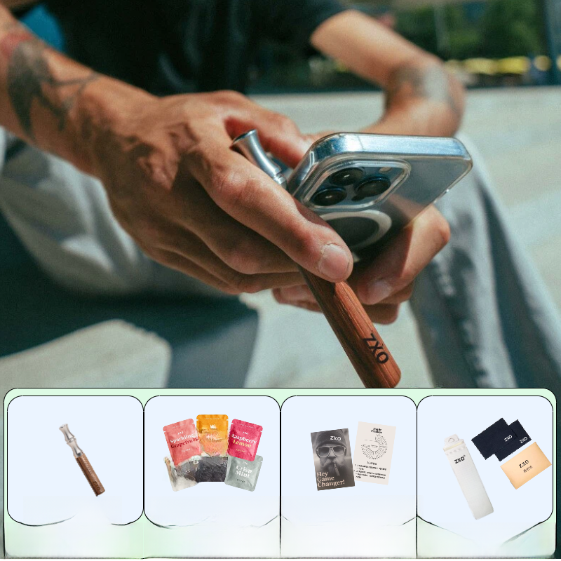 Plant essential oil filter cartridge fruit-flavored inhaler stick