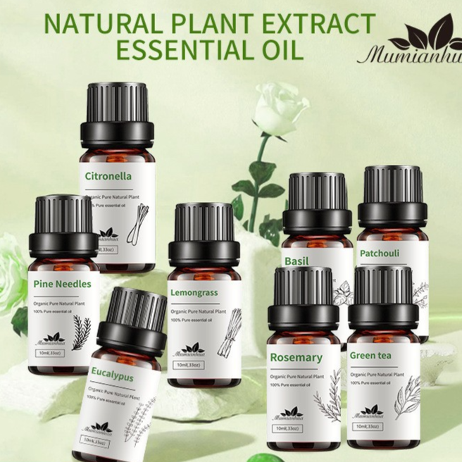 Plant Essential Oils for Aromatherapy and Car Fragrance