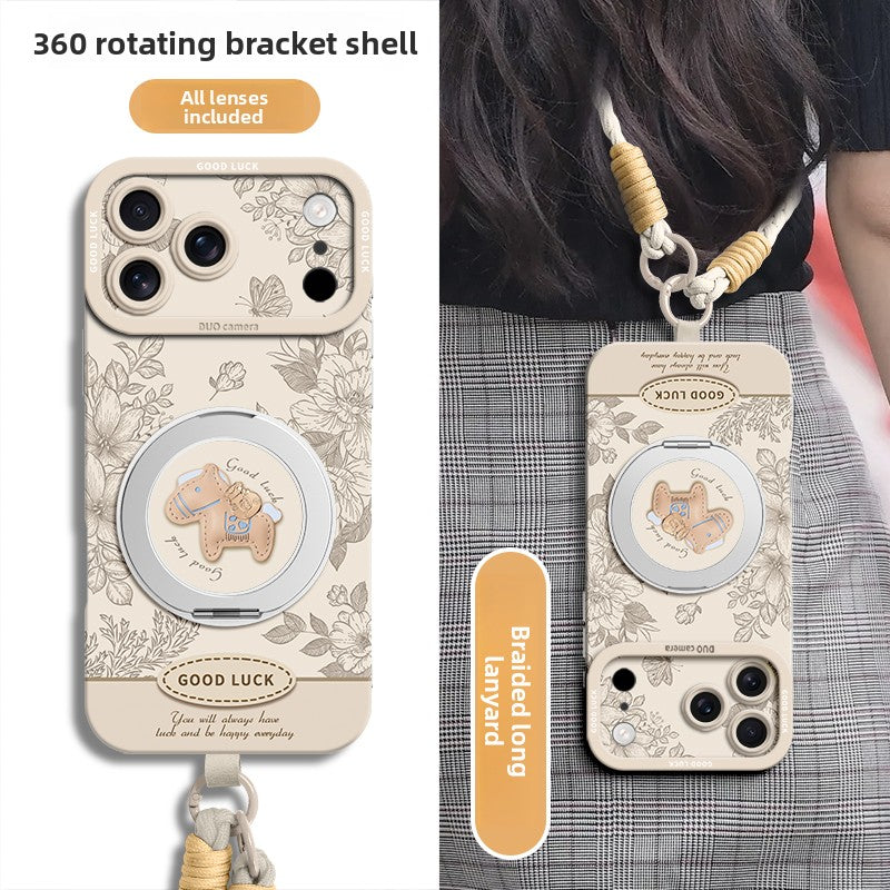 Plant-themed Pony X Magnetic Phone Case