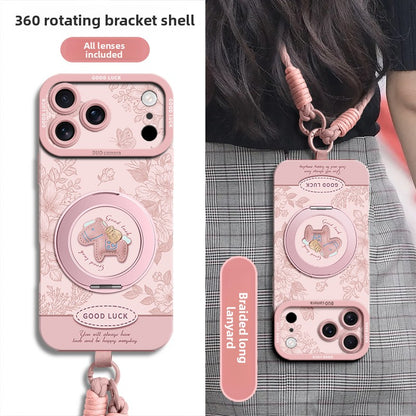 Plant-themed Pony X Magnetic Phone Case