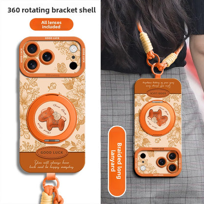 Plant-themed Pony X Magnetic Phone Case
