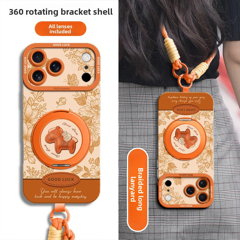 Plant-themed Pony X Magnetic Phone Case
