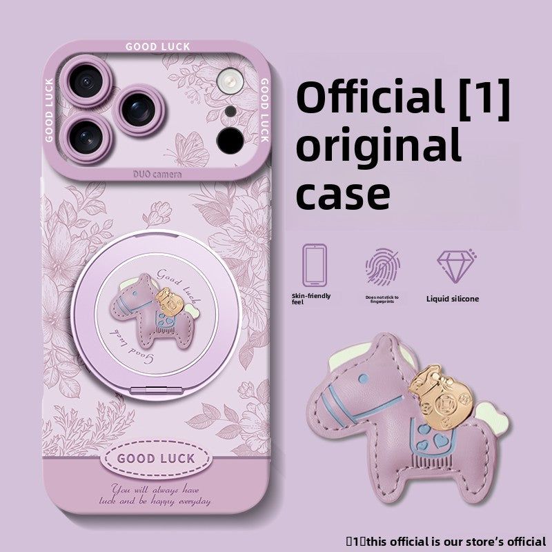 Plant-themed Pony X Magnetic Phone Case