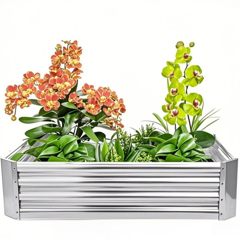 Plants, flower iron fence