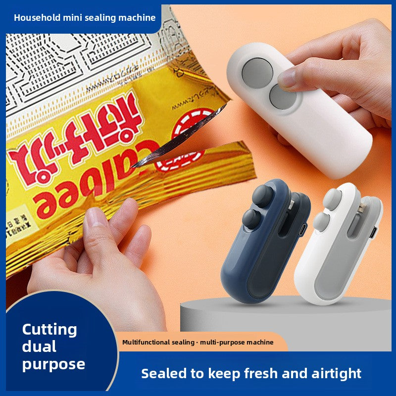 Plastic bag sealer vacuum food sealing machine