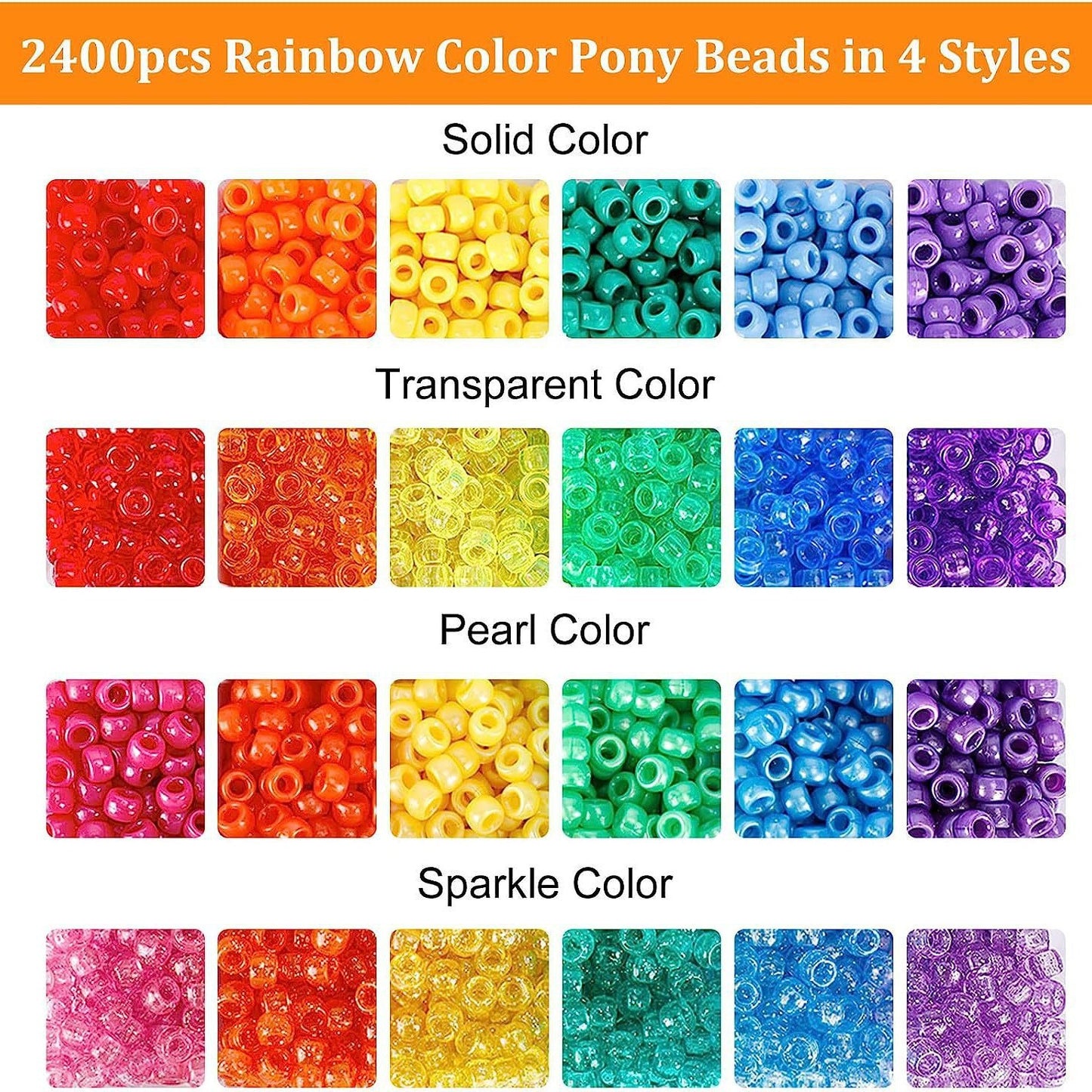 Plastic Beads Set