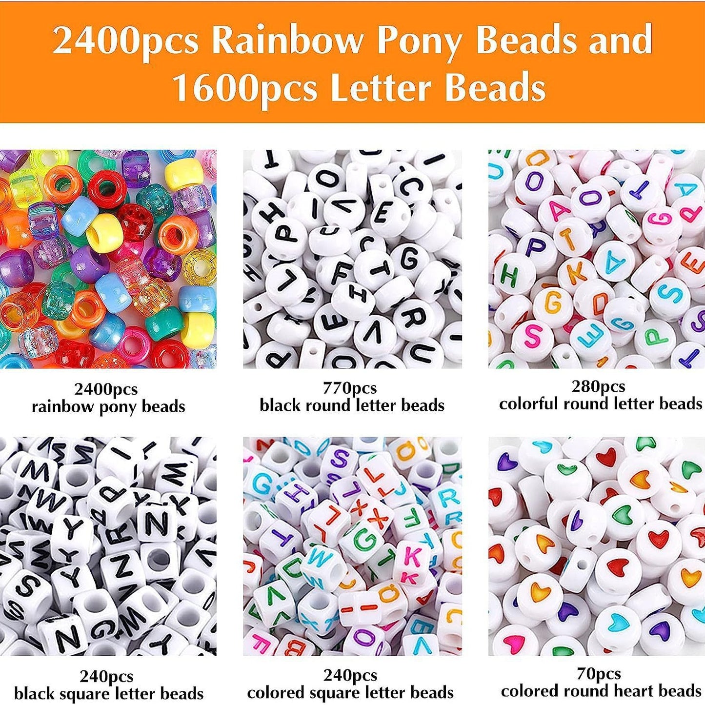 Plastic Beads Set