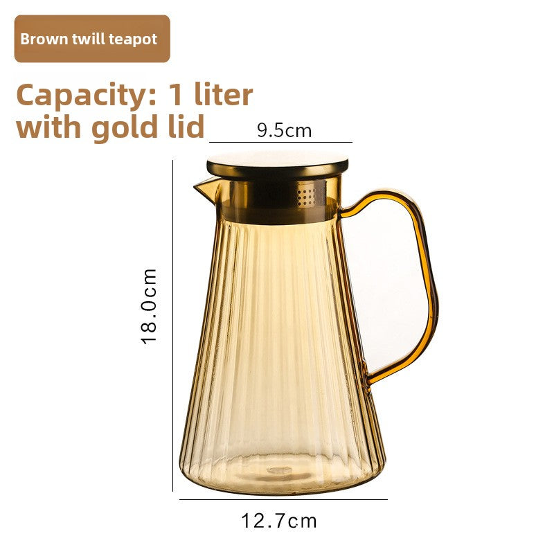Plastic Beverage Jug with Stainless Steel Lid