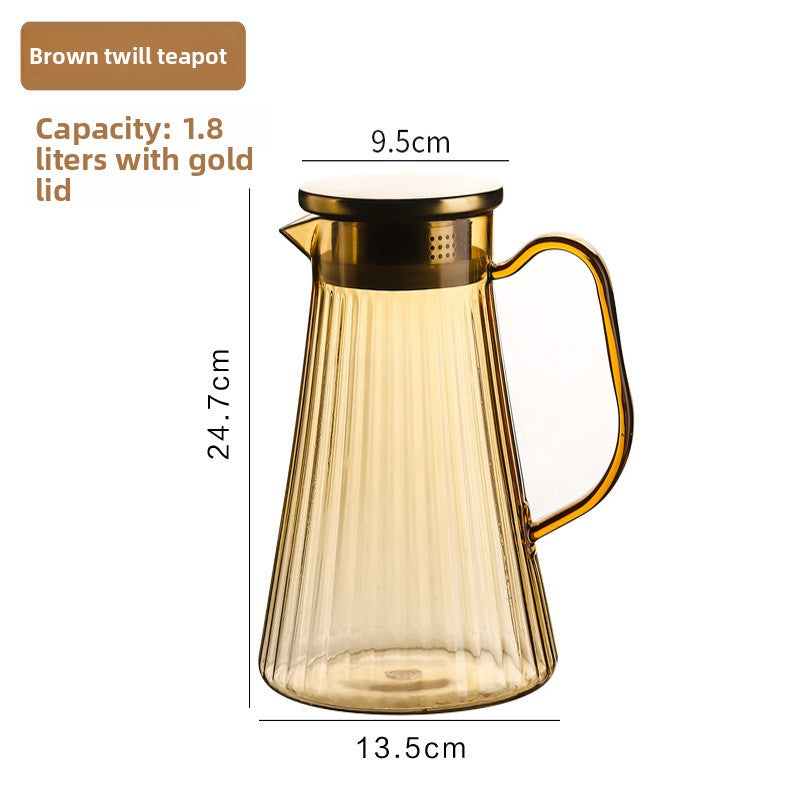 Plastic Beverage Jug with Stainless Steel Lid