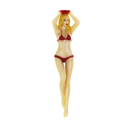 Plastic Bikini Model Golf Tees in Multiple Colors