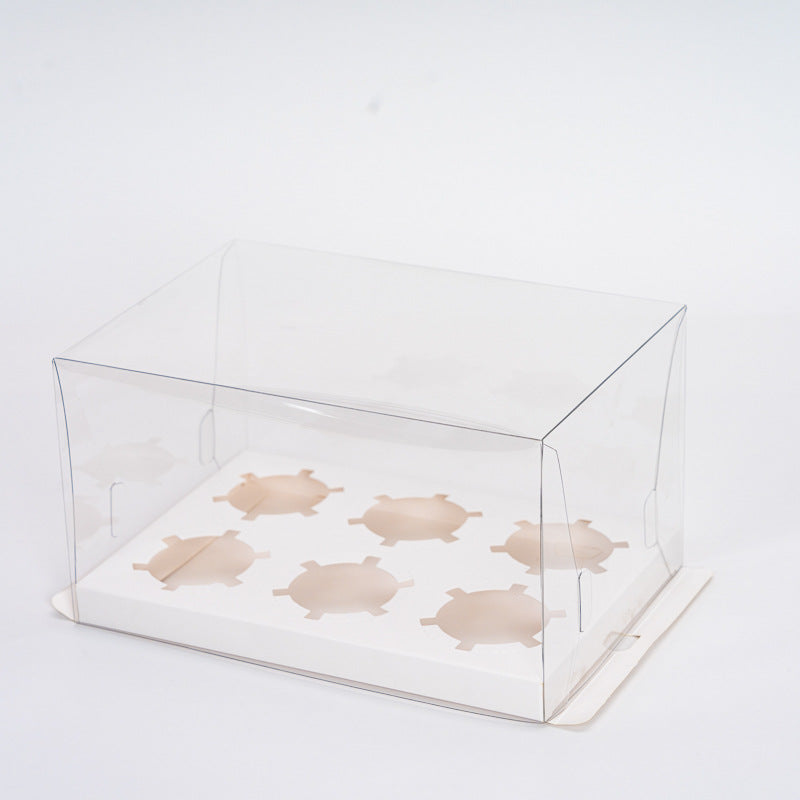 Plastic cake box