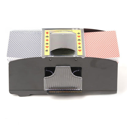 Plastic card shuffle