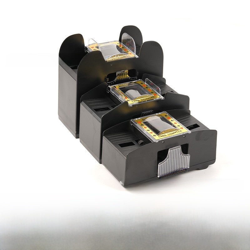 Plastic card shuffle