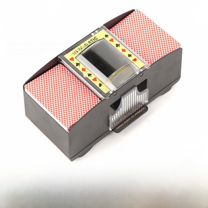 Plastic card shuffle
