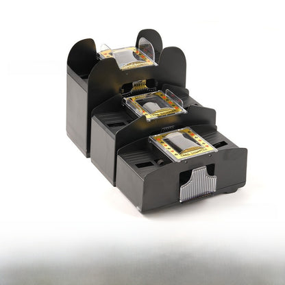 Plastic card shuffle