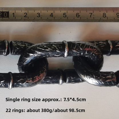 Plastic chain bracelet